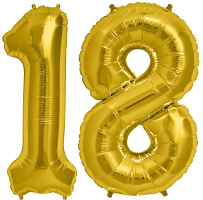 Balony Foliowe Urodzinowe - CYFRY