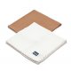 Biscuit Collection- Pieluszki 100 % cotton muslin - Toffi, Off White, La Millou