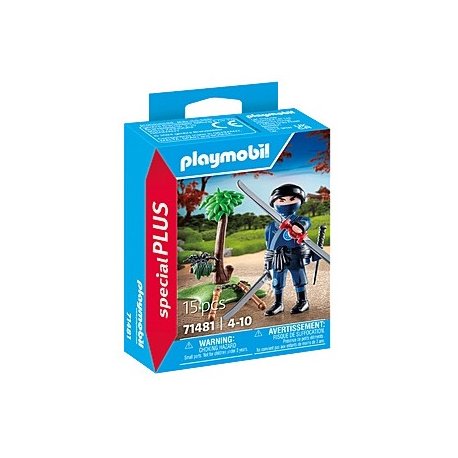 Playmobil 71481- Ninja z uzbrojeniem