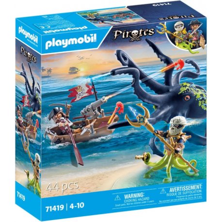 Playmobil 71419, Walka z gigantyczną ośmiornicą