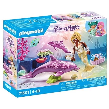 Playmobil 71501, Syrenka z delfinami