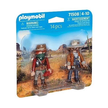 Playmobil 71508, DuoPack, Bandyta i szeryf