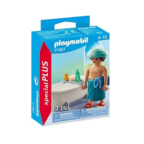 Playmobil 71167, Mężczyzna w wannie