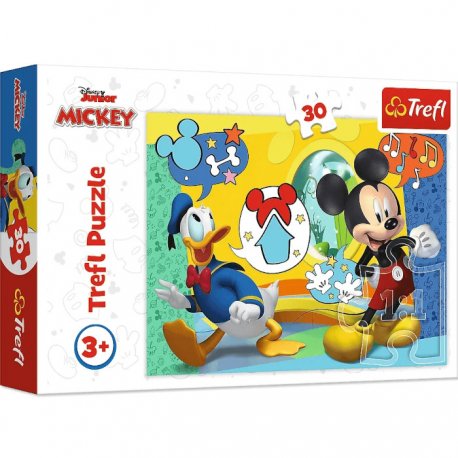 Puzzle Trefl 30, Myszka Miki i Wesoły Domek