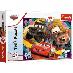 Puzzle Trefl 30, Auta, Rozpędzone samochody