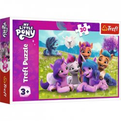 Puzzle Trefl 30, Przyjacielskie Koniki Pony