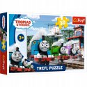 Puzzle Trefl 30, Tomek i Przyjaciele, Wyścig na torach