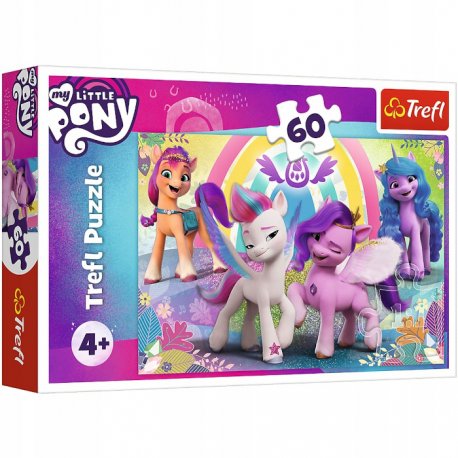 Puzzle Trefl 60, Urocze Kucyki Pony