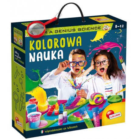 Kolorowa nauka, Mały geniusz, Lisciani 86252