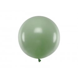 Balon kula - Pastel Rosemary Green - 24 cale