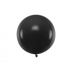 Balon kula - Pastel Black - 24 cale