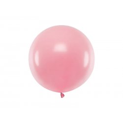 Balon kula - Pastel Baby Pink - 24 cale