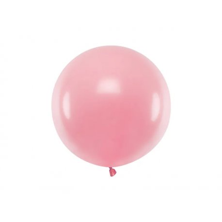 Balon kula - Pastel Baby Pink - 24 cale