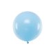 Balon kula - Pastel Baby Blue - 24 cale