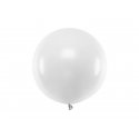 Balon kula - Pastel White - 24 cale