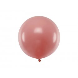 Balon kula, pastel wild rose, 24 cale