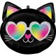 Dwustronny balon Kotek - Cool Kitty - 43 cm