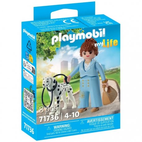 Playmobil 71736 - Kobieta z dalmatyńczykiem