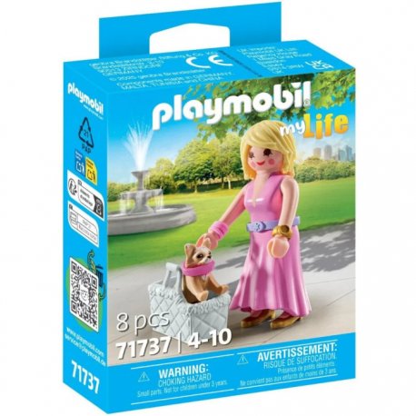 Playmobil 71737 - Pani z chihuahuą