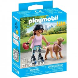 Playmobil 71739 - Skaterka z retriverem