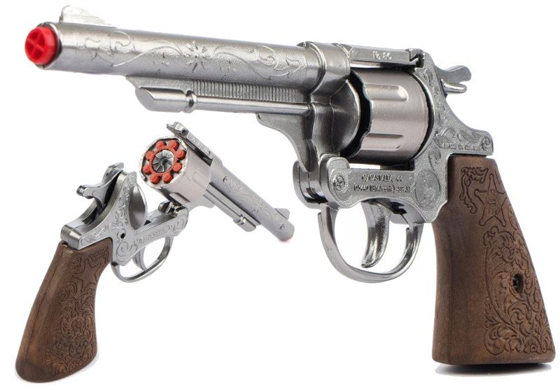 CAP GUN - 88/0 - Gonher Cowboy Revolver 8 Coups